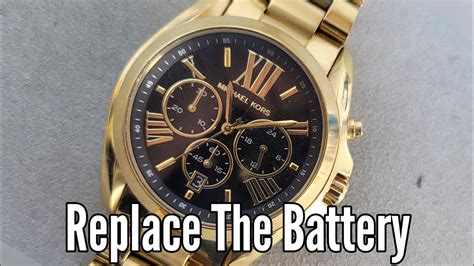 michael kors watch batteries